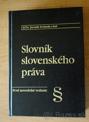 Slovník slovenského práva